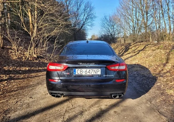 Maserati Quattroporte cena 132000 przebieg: 125000, rok produkcji 2013 z Bydgoszcz małe 667